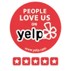 Yelp Award for Hall's Landscaping.